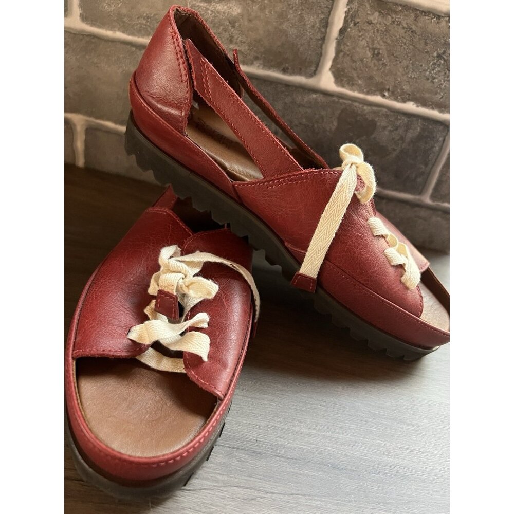 Sergio Tomani Donna Women's Leather Slip-On Shoes Size 38 7.5 US - Picture 5 of 16